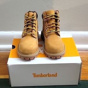 NEW. Timberland Premium 6-inch Wheat Boot. Toddler US Size 9